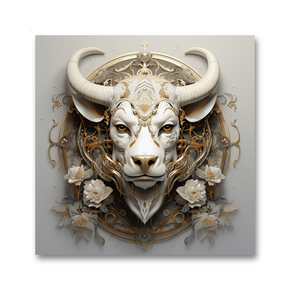 Zodiac Taurus, Stier Wandbild