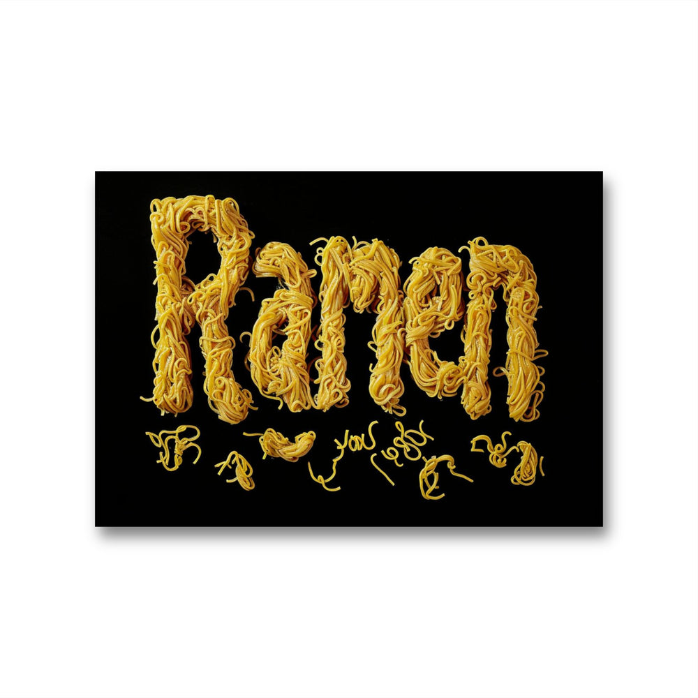 Ramen Glasbild