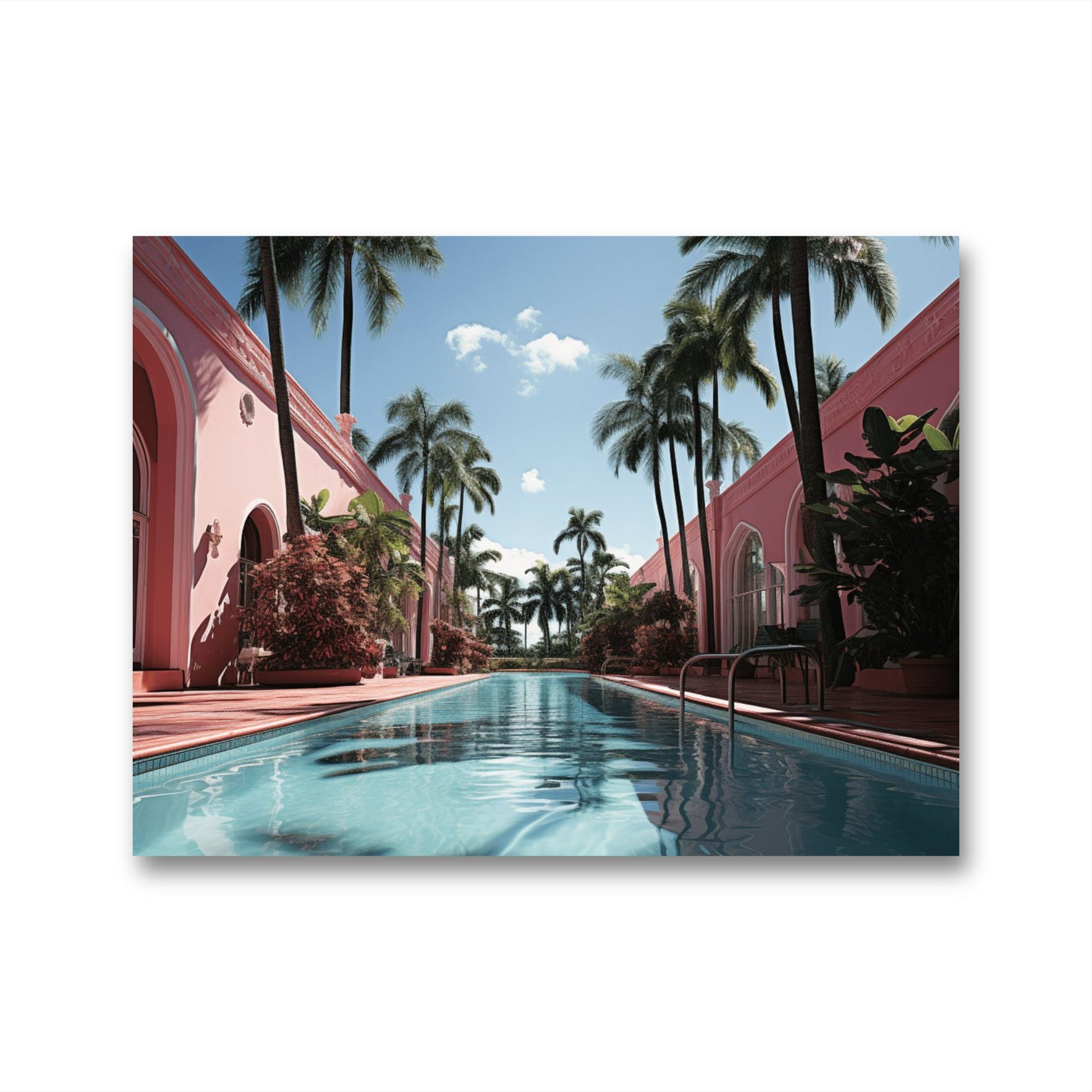 Glasbild - The Pool