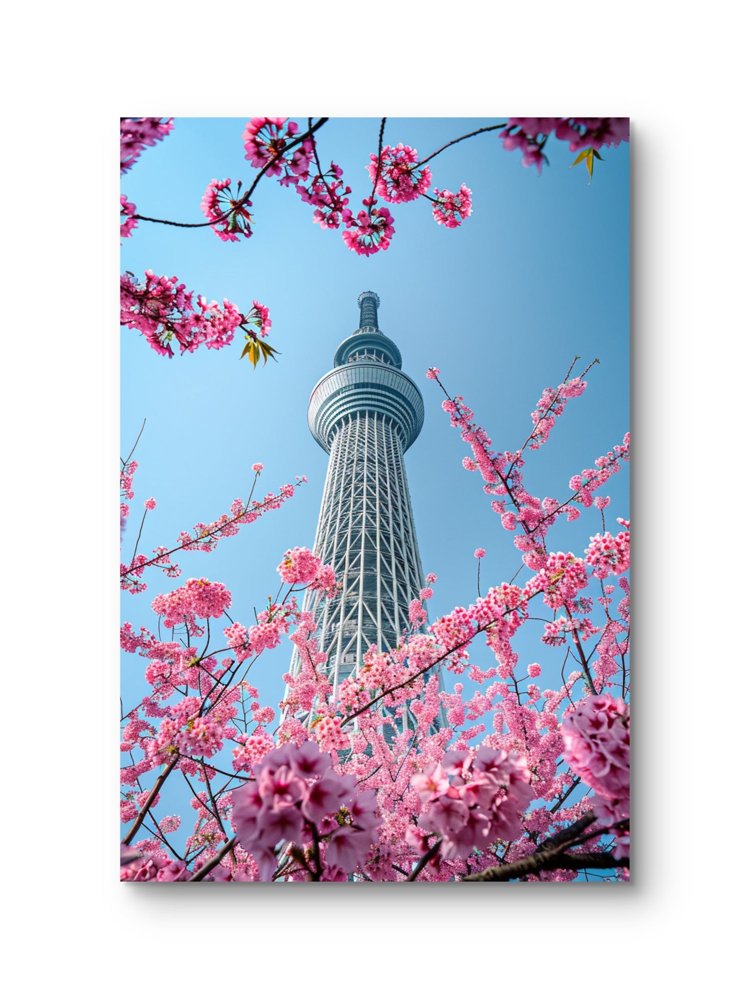 Tokio Skytree Glasbild