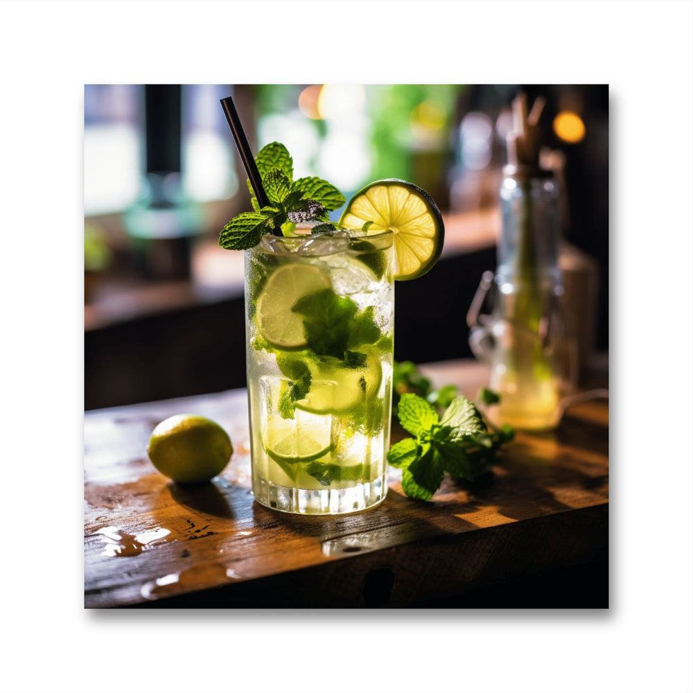 Glasbild - Mojito