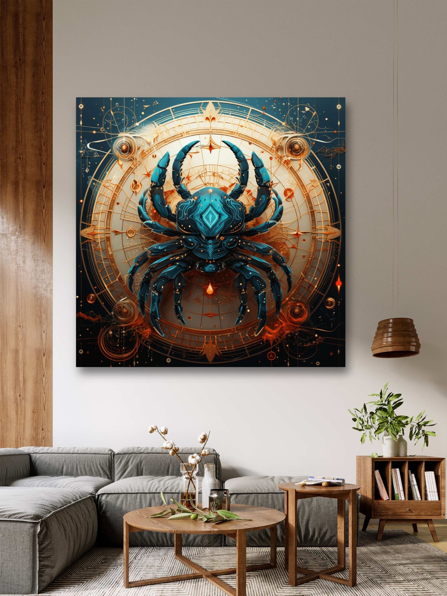 Leinwandbild  - Zodiac Scorpio