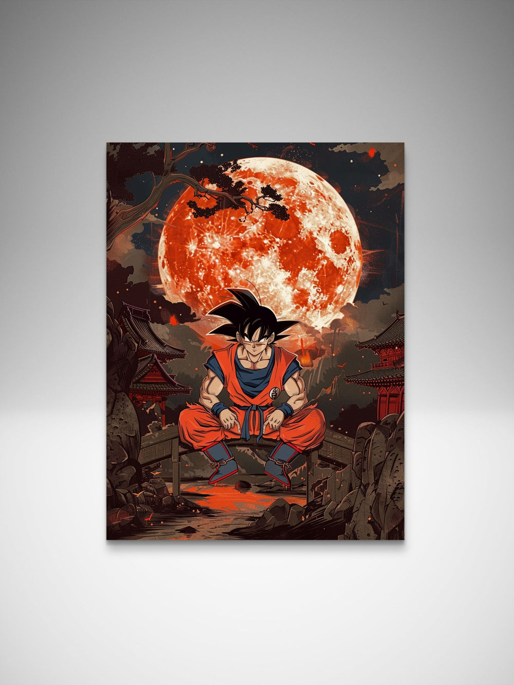 Son Goku Glasbild