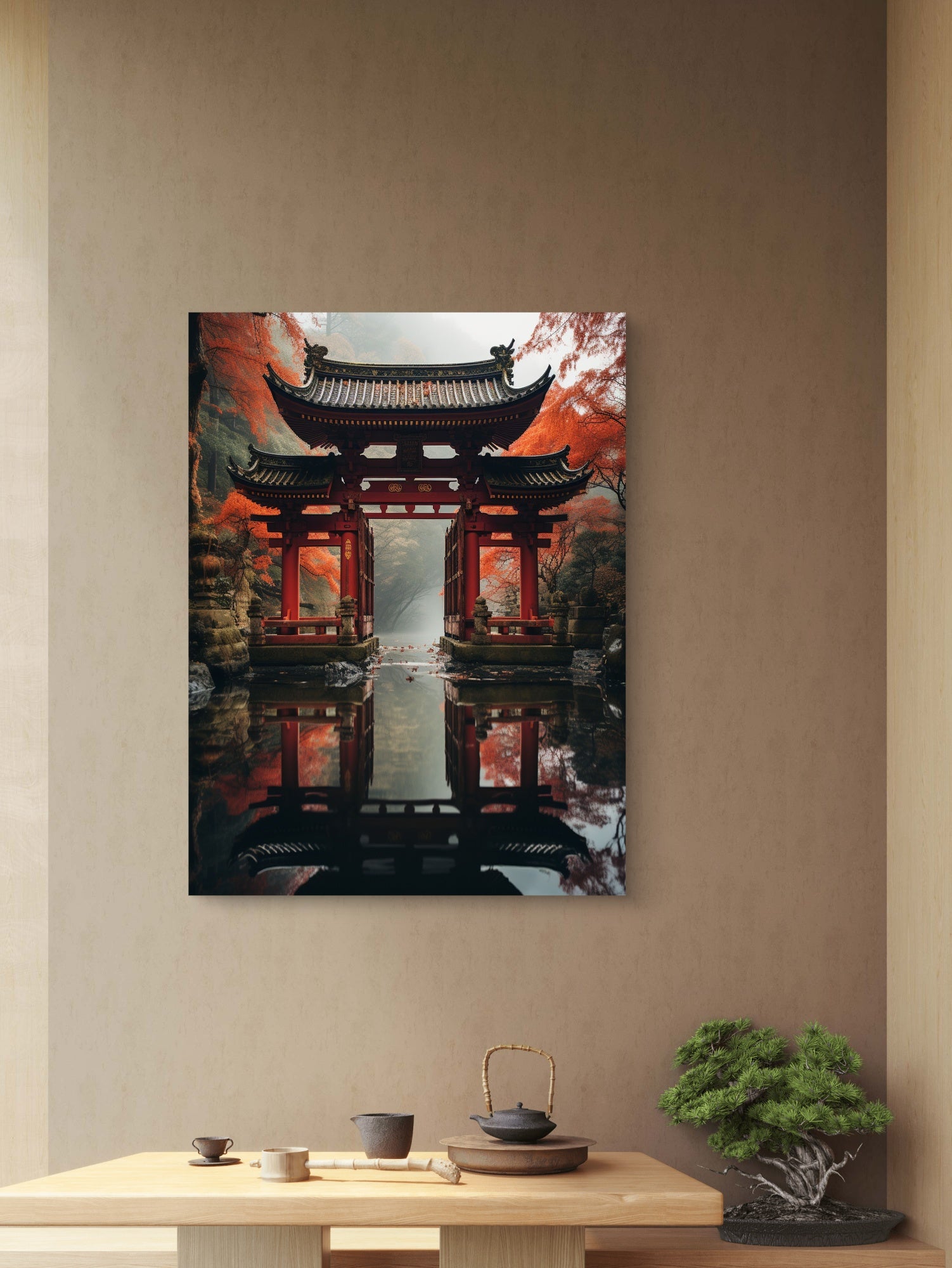 Japanisches Torii Poster