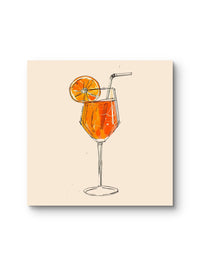 Aperol Spritz Glasbild - mywallexpressions