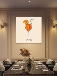 Aperol Spritz Glasbild - mywallexpressions