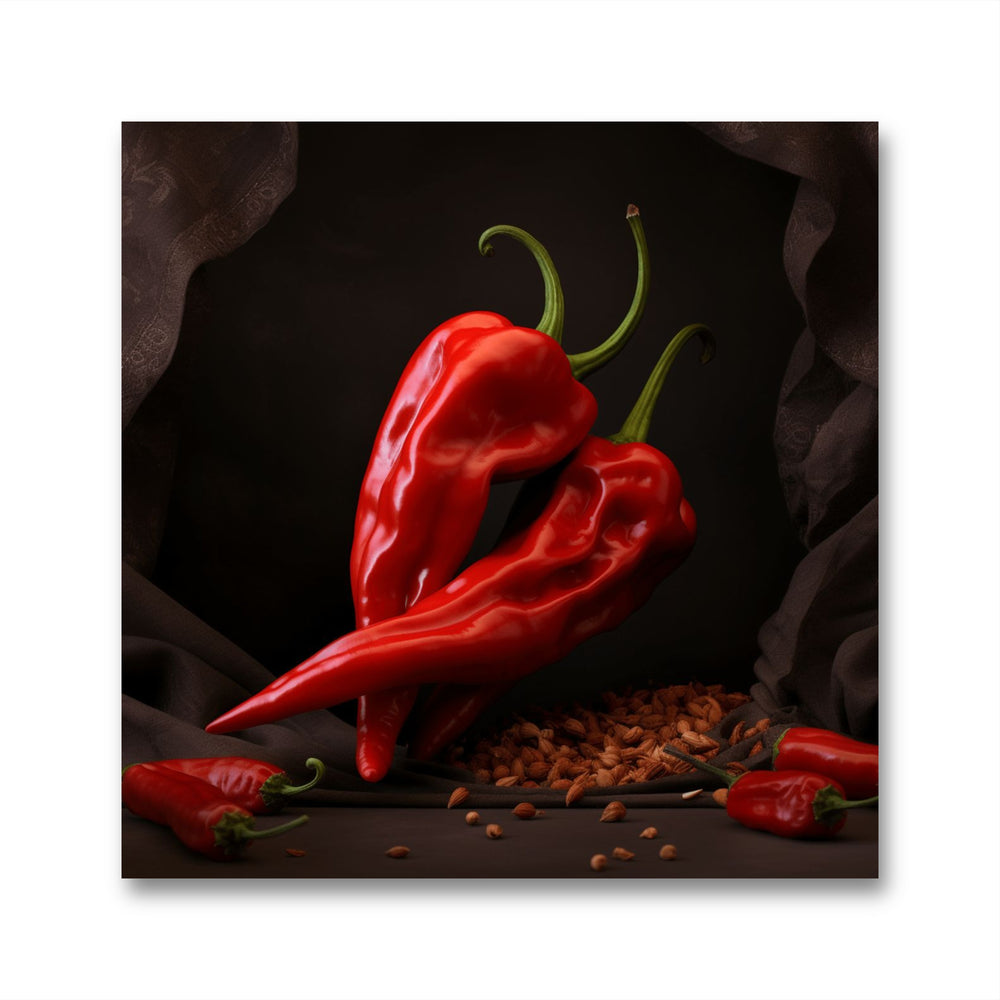 Glasbild - Spicy Love