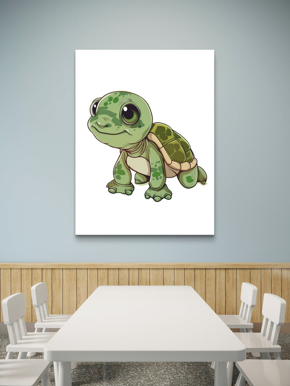 Baby Schildkröte Poster - ohne Rahmen - mywallexpressions