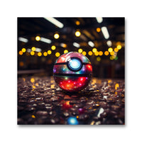 Pokemonball Wandbild