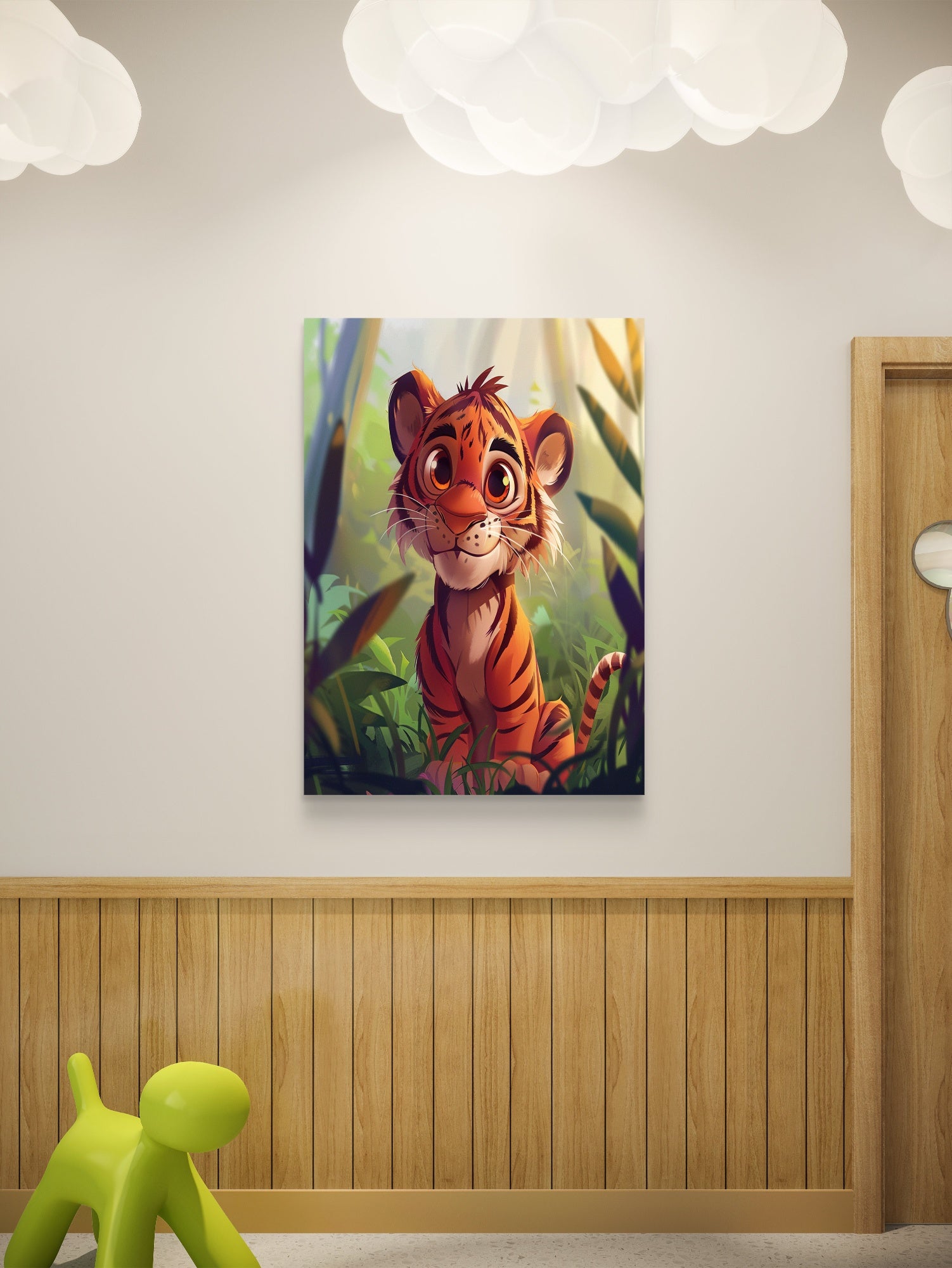 Kleiner Tiger Kinder Poster ohne Rahmen