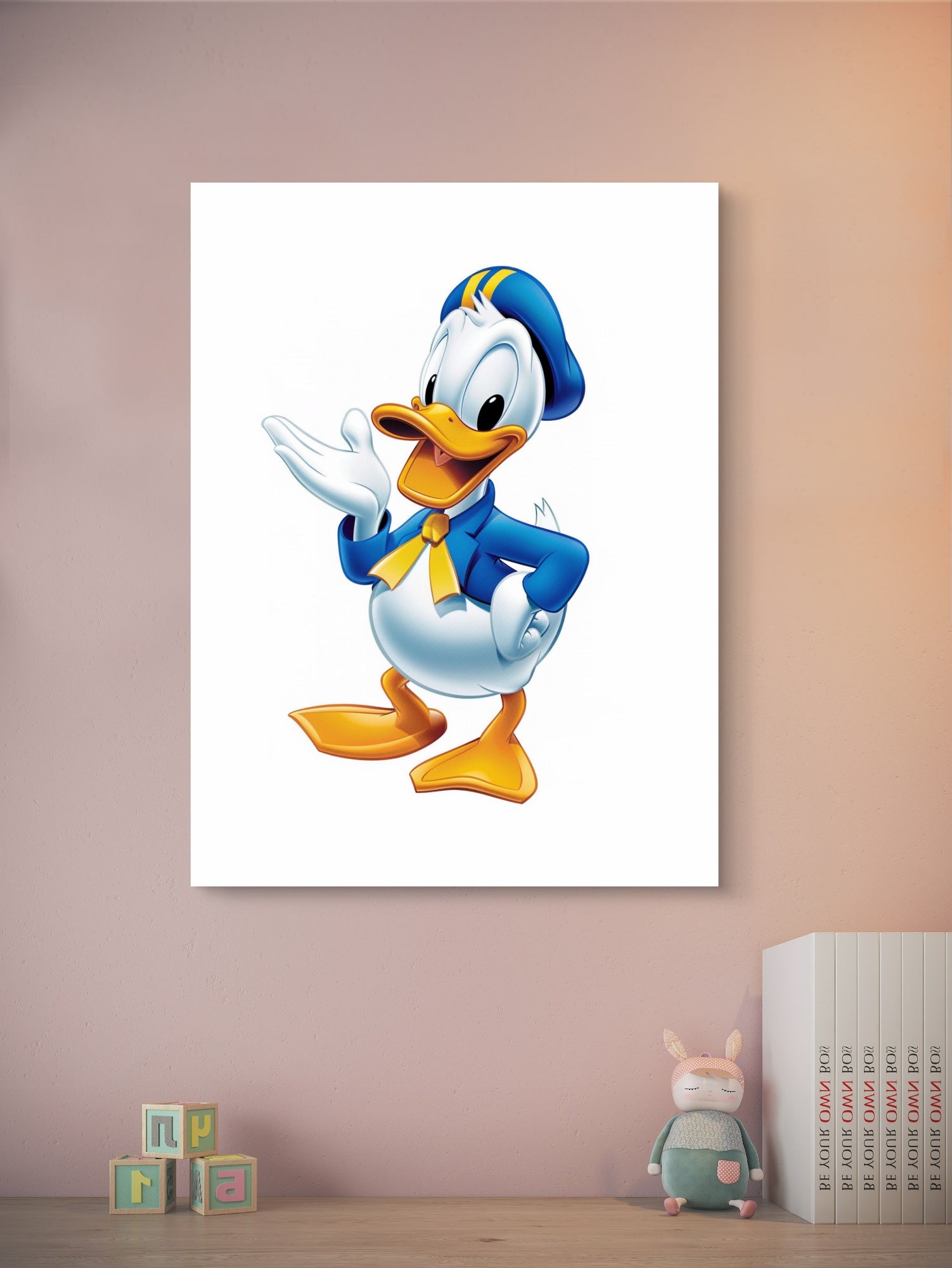 Donald_Duck_glasbild