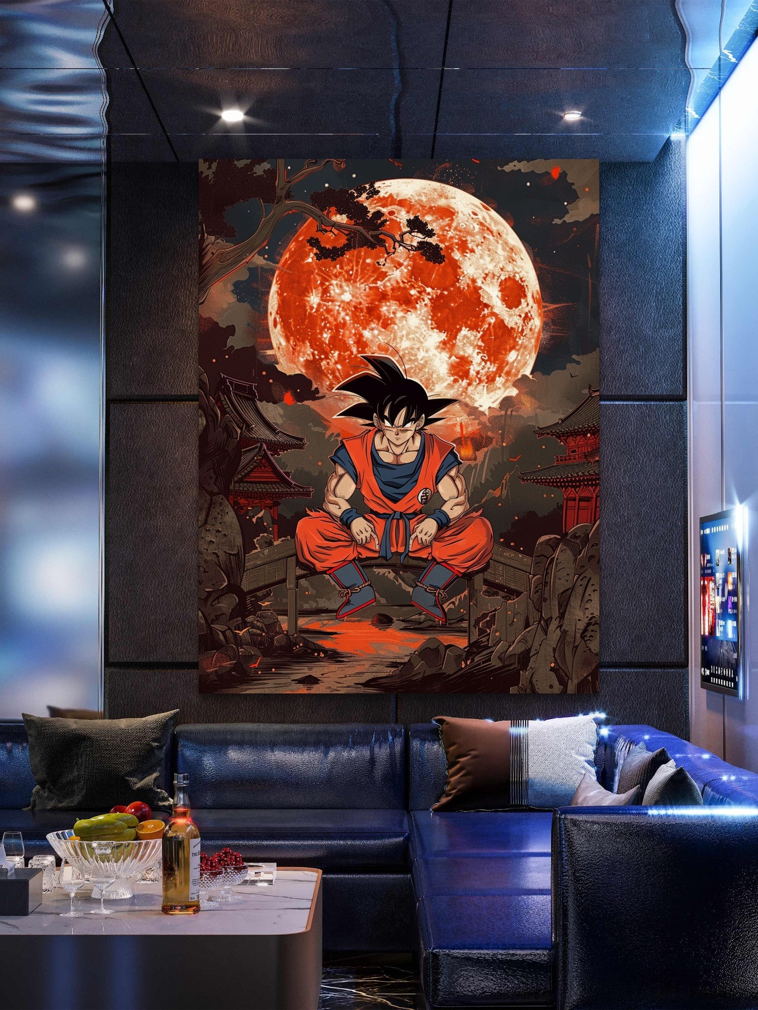 Dragon Ball Z Glasbild