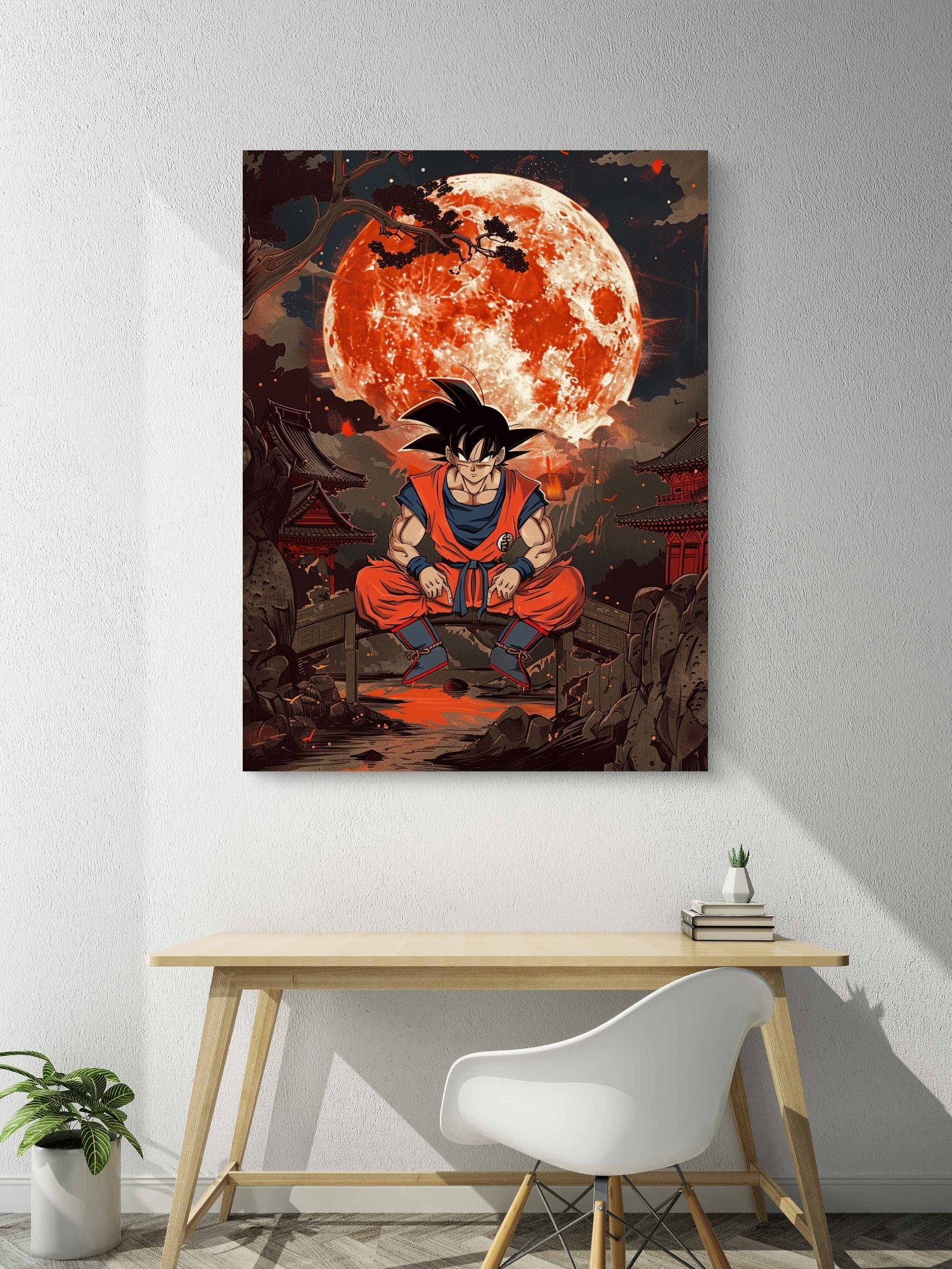 Dragon Ball Z Son Goku Glasbild