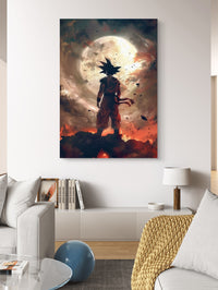 dragonball z son goku glasbild