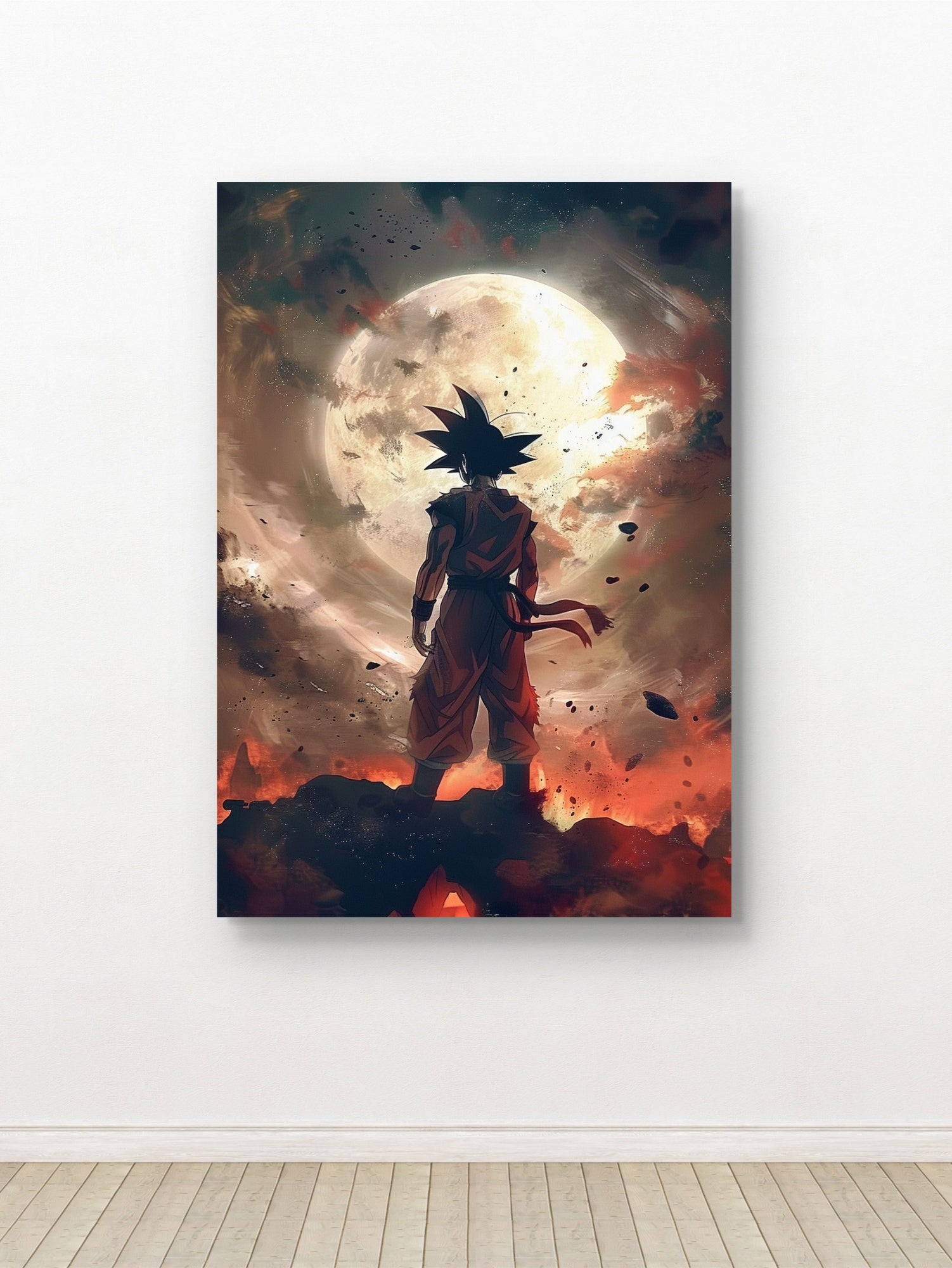 dragonball z son goku glasbild