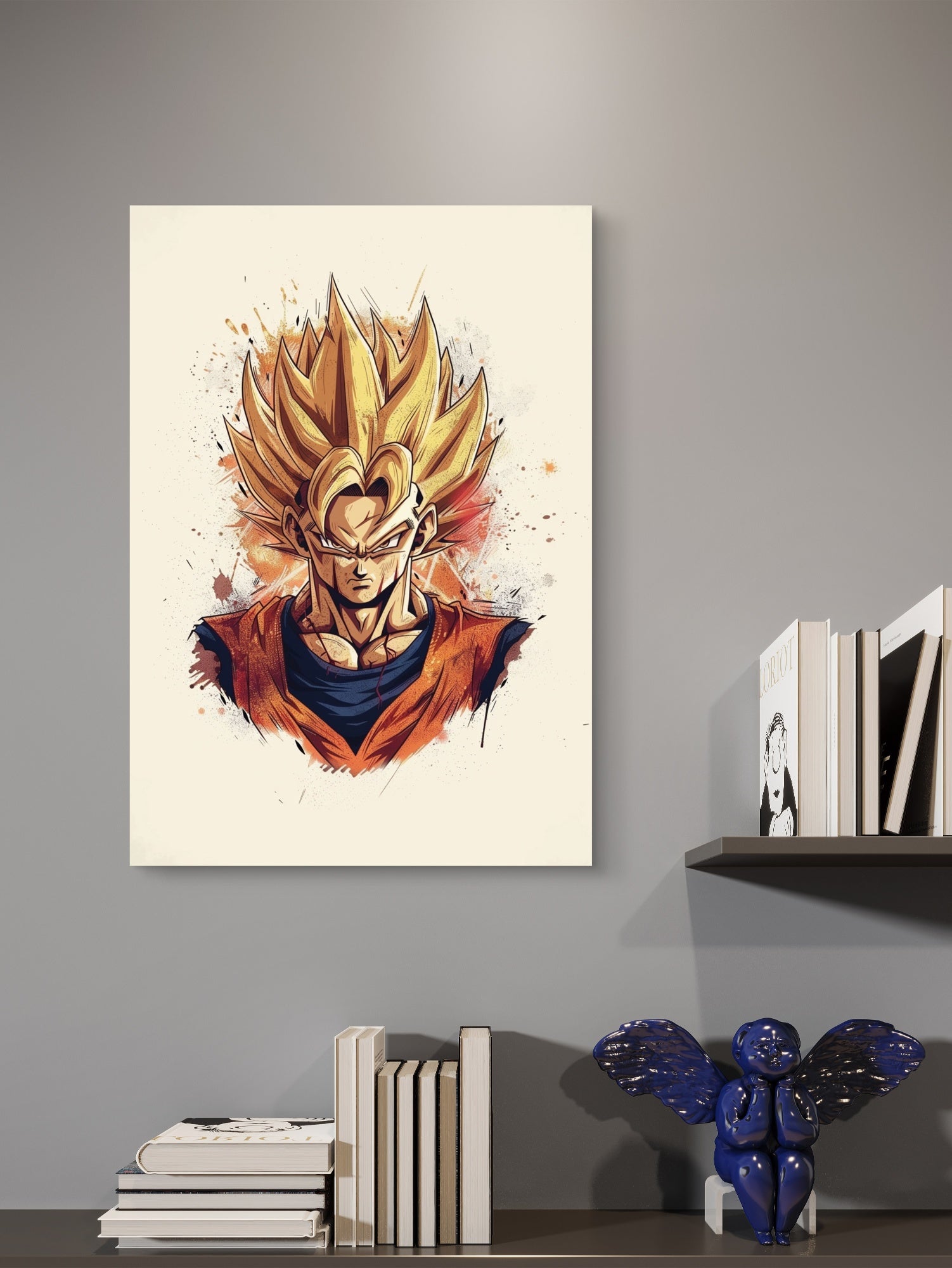 Super Saiyajin - Anime Glasbild