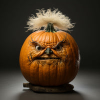 Glasbild - Angry Pumpkin - mywallexpressions