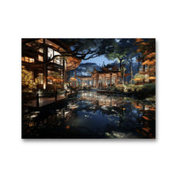 Glasbild - Japanese Garden - mywallexpressions