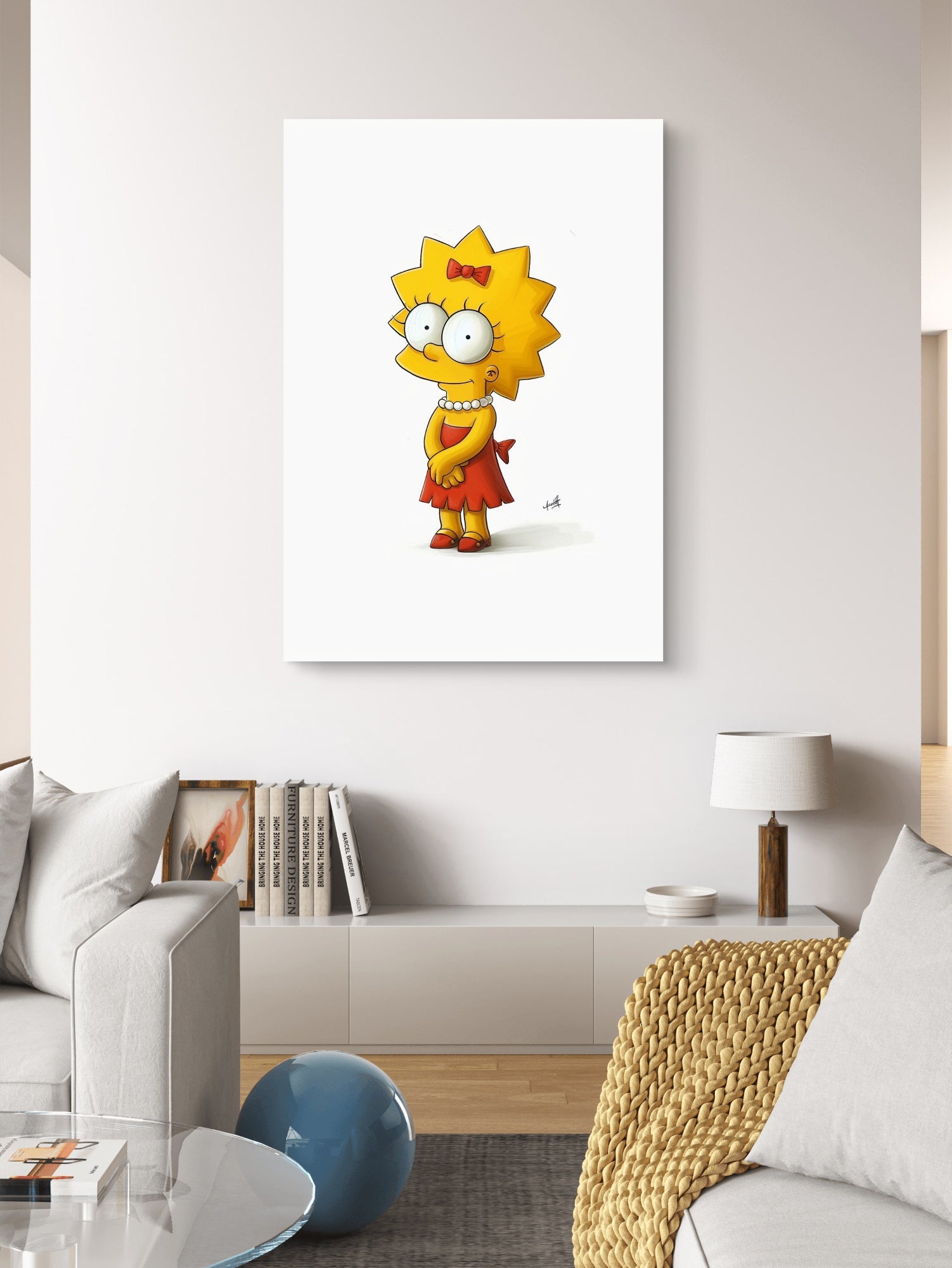 lisa_simpson_glasbild