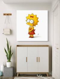 lisa_simpson_glasbild