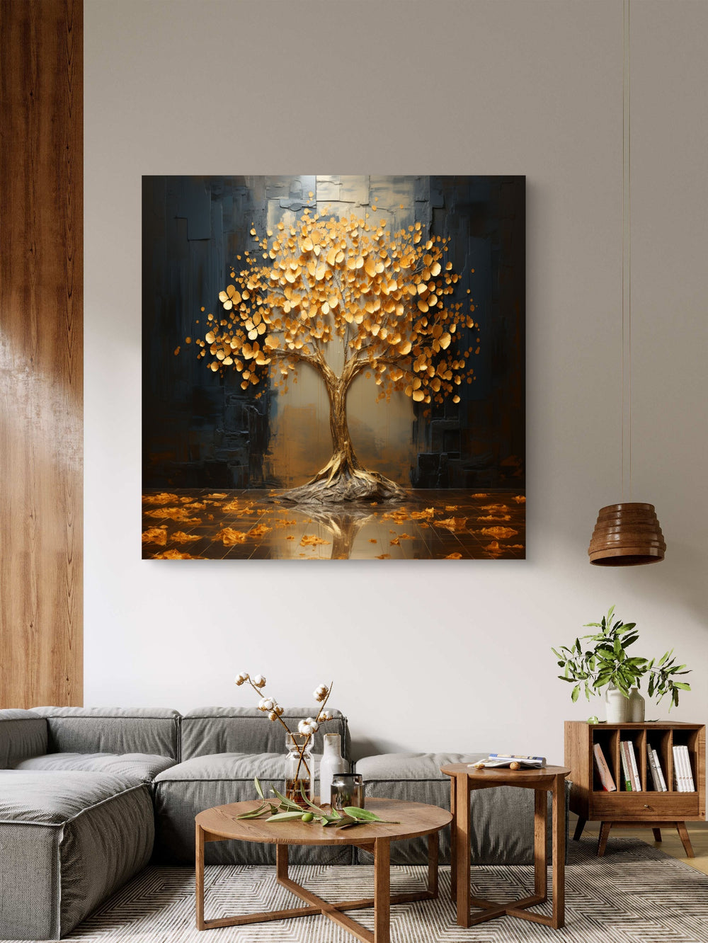 Goldener Baum Poster  - Ohne Rahmen