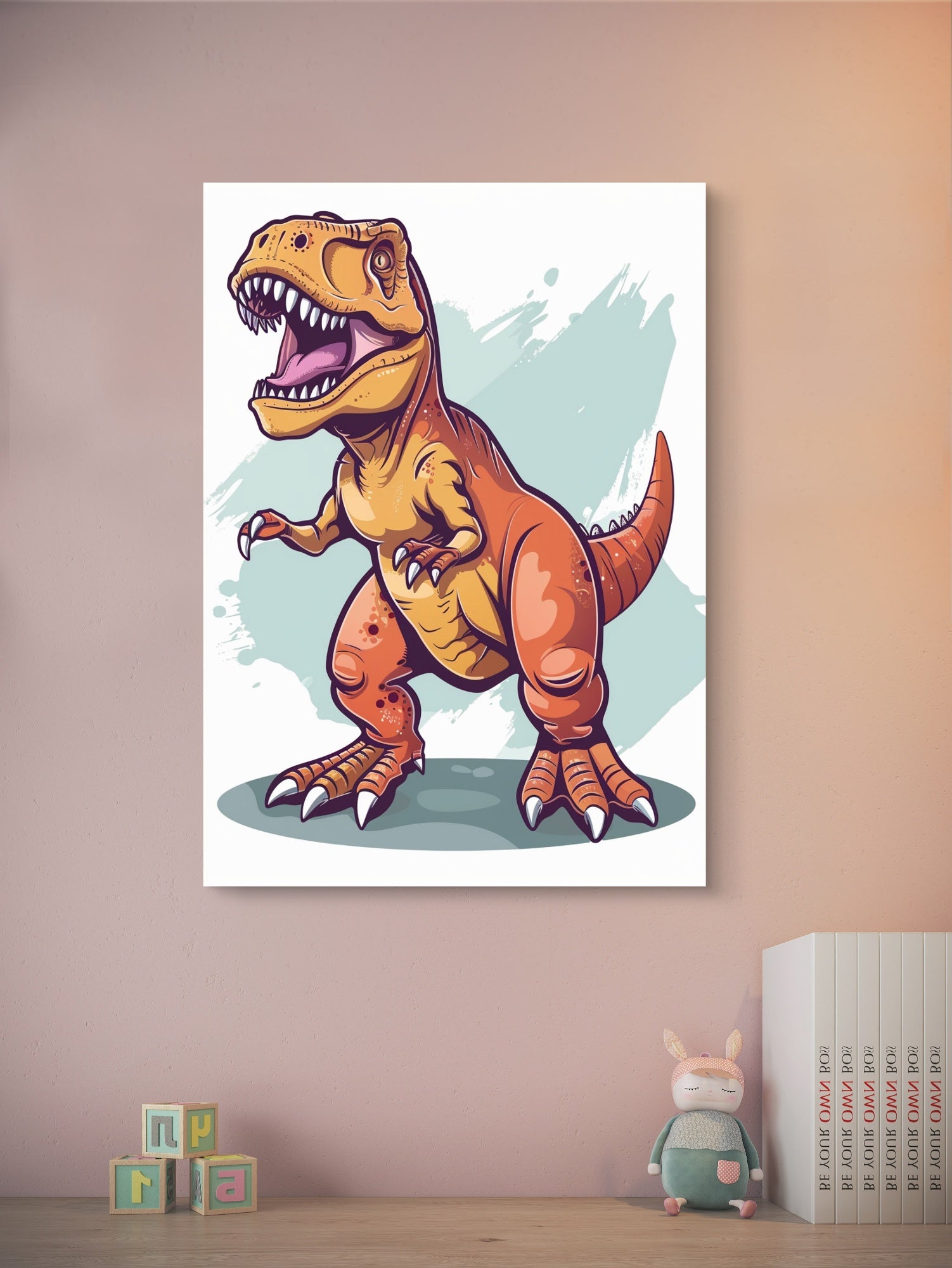 T-Rex Kinder Poster