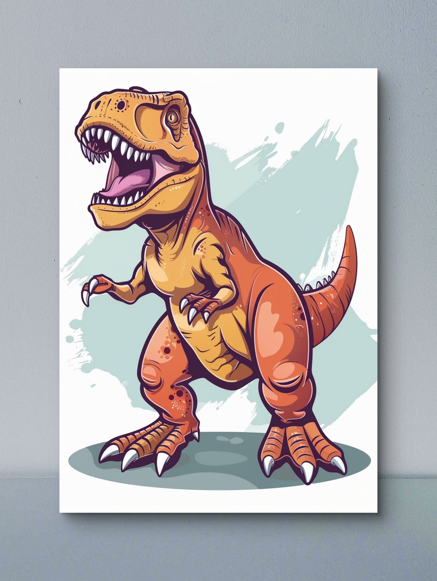 T-Rex Kinderposter