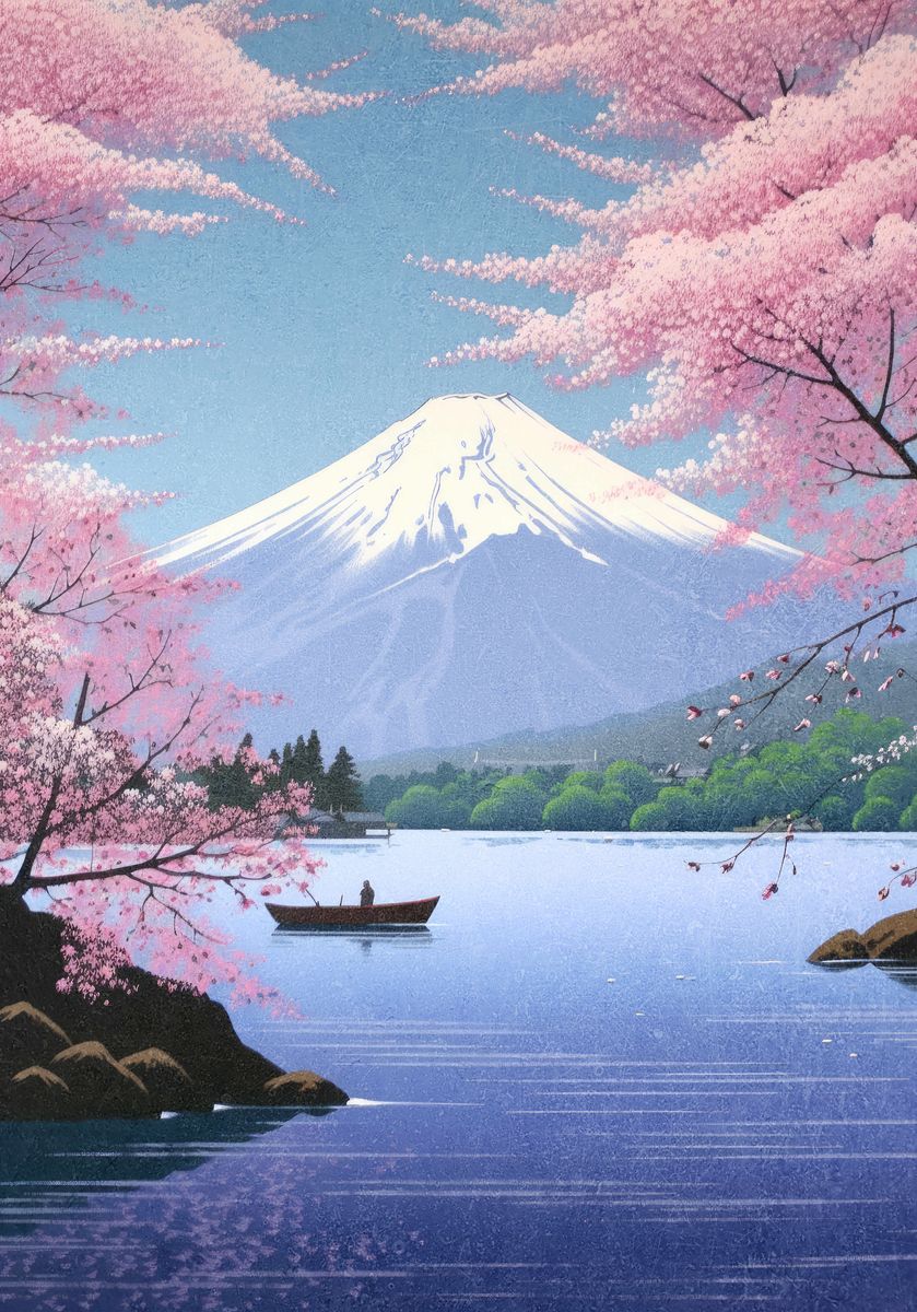 Leinwandbild - Mount Fuji